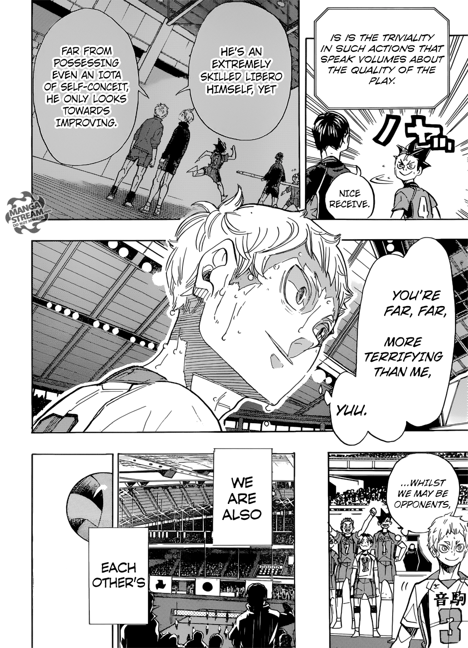 Haikyuu!!, Chapter 319 image 17